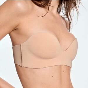 Pepper Push-Up strapless 32b buff. Sold out on website